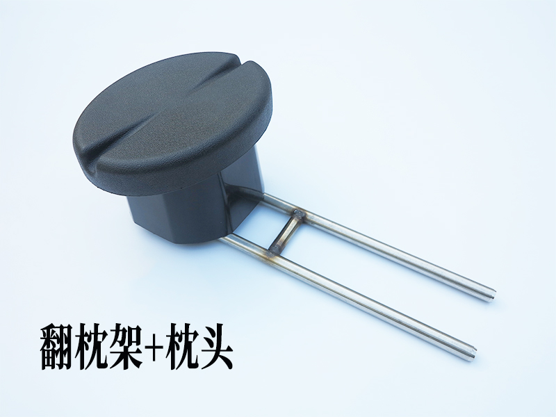 理发店不锈钢洗头枕架可翻