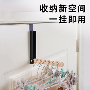 门后挂钩挂衣架免打孔入户门玄关悬挂式卧室多层收纳衣服置物架