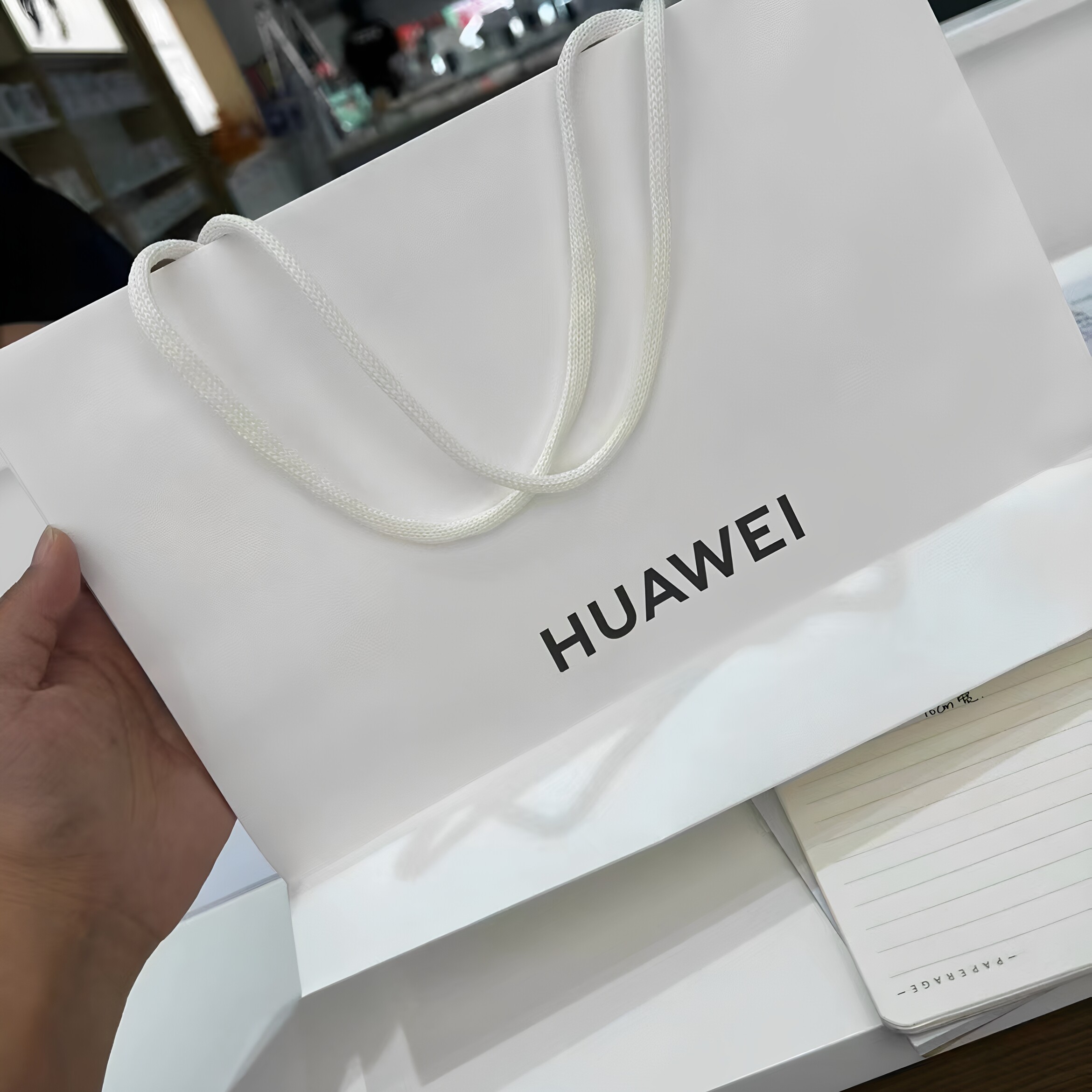 适用于手机店苹果华为OPPO小米  手机纸袋纸袋定制批发手提袋定制