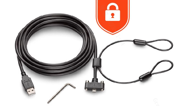 POLY P7200 Calisto 7200全向麦克风USB原厂电脑连接线3m