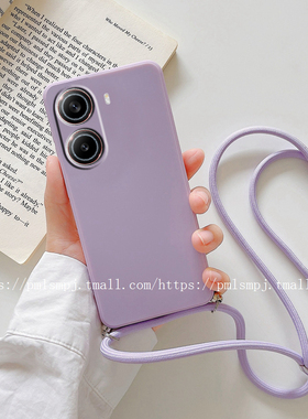 适用小米POCOX7PRO手机壳红米TURBO5斜挎挂绳X6PRO卡通F8ULTRA硅胶C75防摔14C保护套C65情侣NOTE15PRO时尚K90