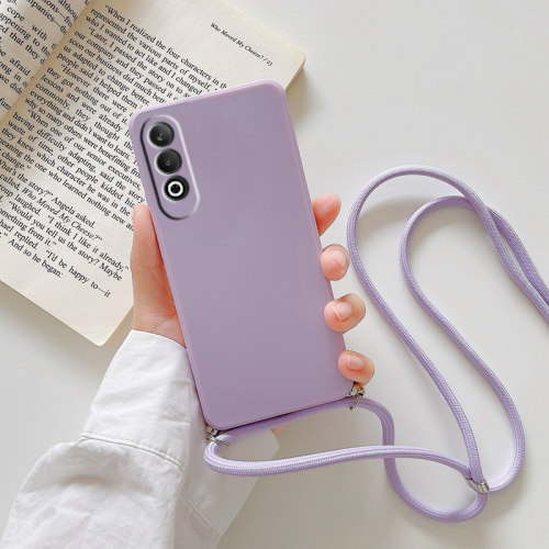 OPPOK12硅胶卡通斜挎挂绳