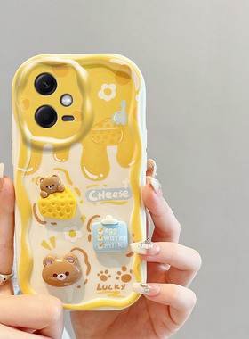 简晴适用于小米红米NOTE12 5G手机壳NOTE11S 4G卡通硅胶NOTE10PRO全包边10C防摔NOTE9T保护套9A情侣A1女款A2