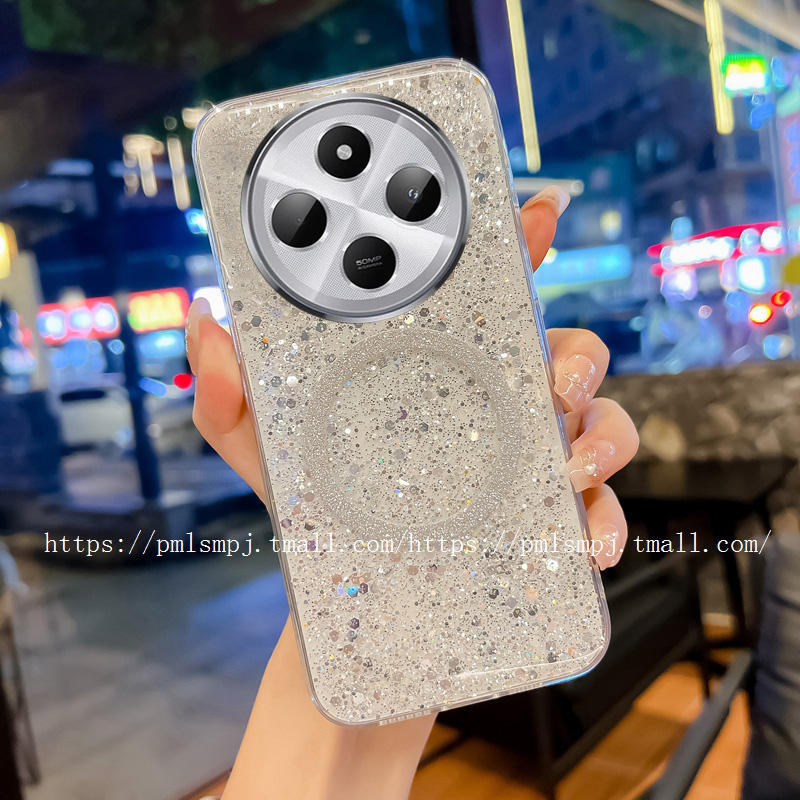 适用红米14C手机壳redmi 13C 5G卡通硅胶14R磁吸防摔NOTE13PRO全包边13R保护套NOTE12 5G国际版NOTE11S网红软