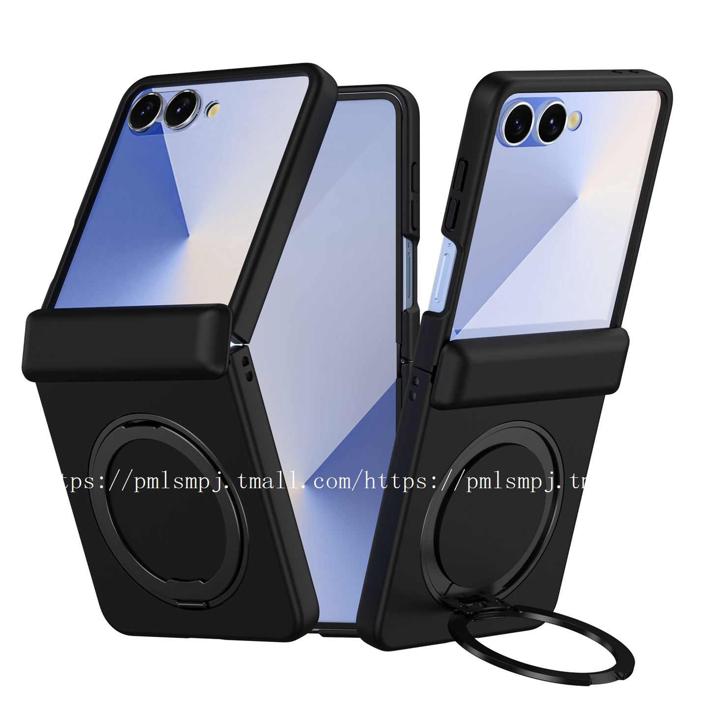 简晴适用于三星Galaxy Z Flip7手机壳ZFLIP6旋转360磁吸FE支架Z FLIP5折叠屏肤感中轴磨砂MagSafe磁吸保护套