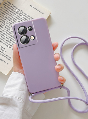 适用OPPORENO11F手机壳RENO8Z全包边保护套RENO14F防摔挂绳RENO12斜挎10情侣RENO6时尚女男RNEO5PRO卡通硅胶