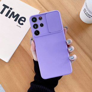 A55 5G推窗防摔S24保护套A56卡通硅胶A24情侣S21FE全包边A54网红A23创意女款 适用于三星S26 ULTRA手机壳A53