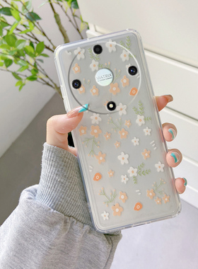 适用华为荣耀X9D手机壳HONOR X9A卡通硅胶400 smart防摔200LITE保护套X8A 5G女潮男X7A小清新X9B时尚X9C简约