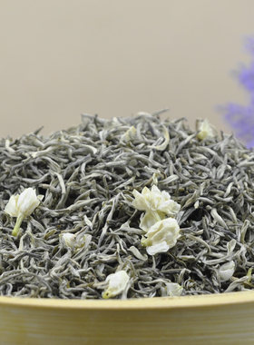 2026新茶叶茉莉花茶叶浓香型玉芽小金针花茶茶叶耐泡回甘400g盒装