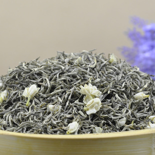 2025新茶叶花茶茉莉花茶叶新茶玉芽金针浓香茉莉花茶茶王400g散装