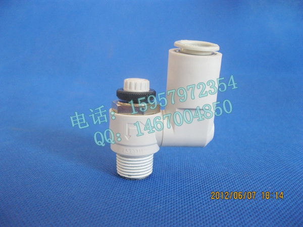 正品 AS2301F-02-08S万象型调速阀 AS2311F-02-08S管道节流阀