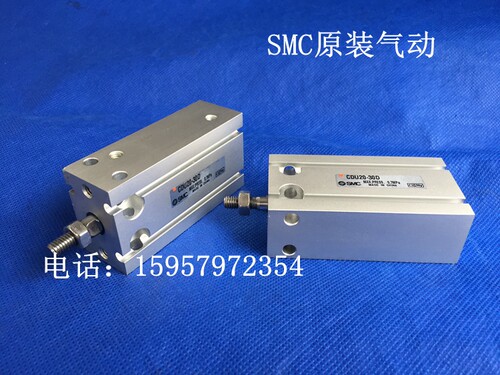 SMC原装正品CDU25-90D小型自由安装气缸CDU25-100D多位置安装汽缸