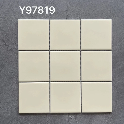 Желтая мозаичная плитка, маленькая керамическая плитка для кухни, ванной комнаты, ванной комнаты, настенная плитка, магазин чая с молоком, сеть ресторанов, фон