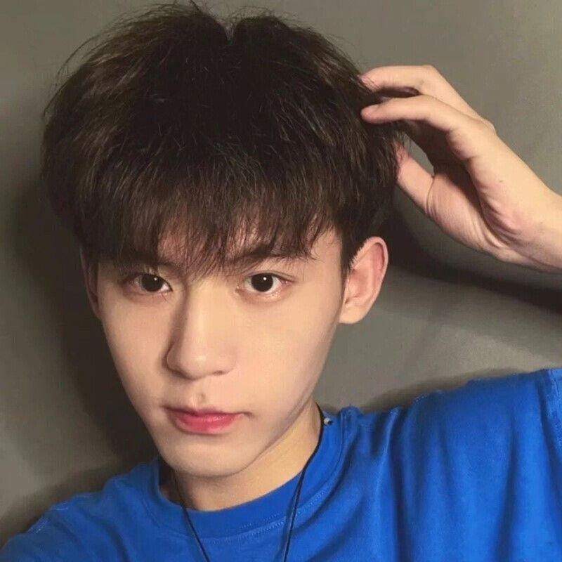 假发男短发韩版帅气男士短直发逼真自然齐刘海男生蓬松日常全头dd