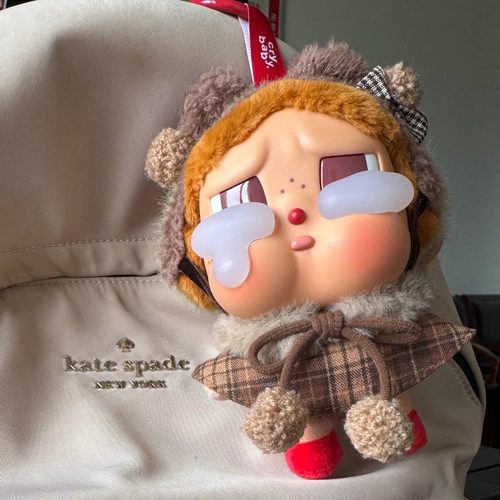 仅售娃衣哭娃CRYBABY眼泪工厂系列搪胶10cm衣服服装潮流挂件娃衣