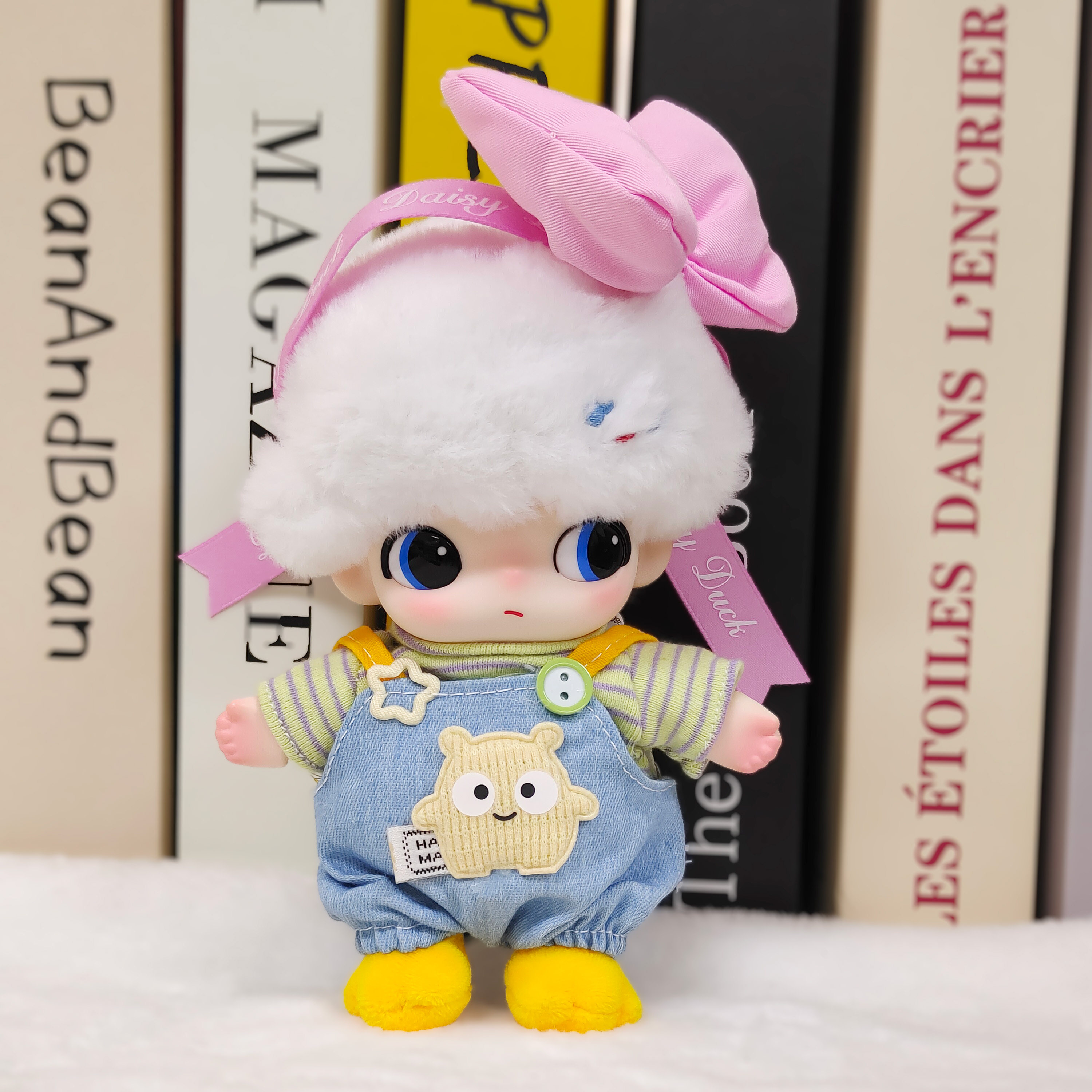 迪士尼DIMOO搪胶娃衣盲盒挂件衣服娃衣可爱套装雏菊格子着替裙子,模玩/动漫/周边/娃圈三坑/桌游,棉花娃娃/毛绒玩具娃衣,淘宝优惠券,粉丝福利购,淘宝优惠卷