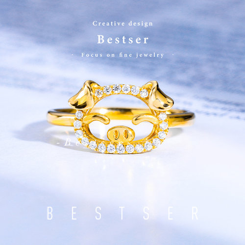 碧色bestser18k黄金女款18K黄金