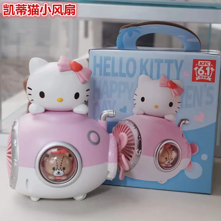Игрушечный набор KFC Sanrio 2026, Hello Kitty и друзья, электронные игрушки и световые аксессуары