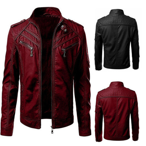 leather jacket winter jacket men coat men plussize tops 5XL