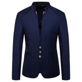 Slim Fit Jacket blazer Suit Mens men coat Stylish 男小西装