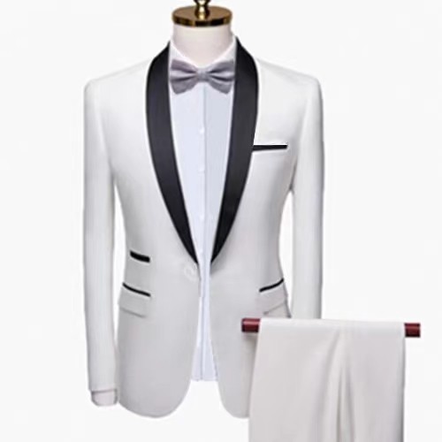 MENS SUITS 2PCS CASUAL SLIM  STYLISH SUIT SETS