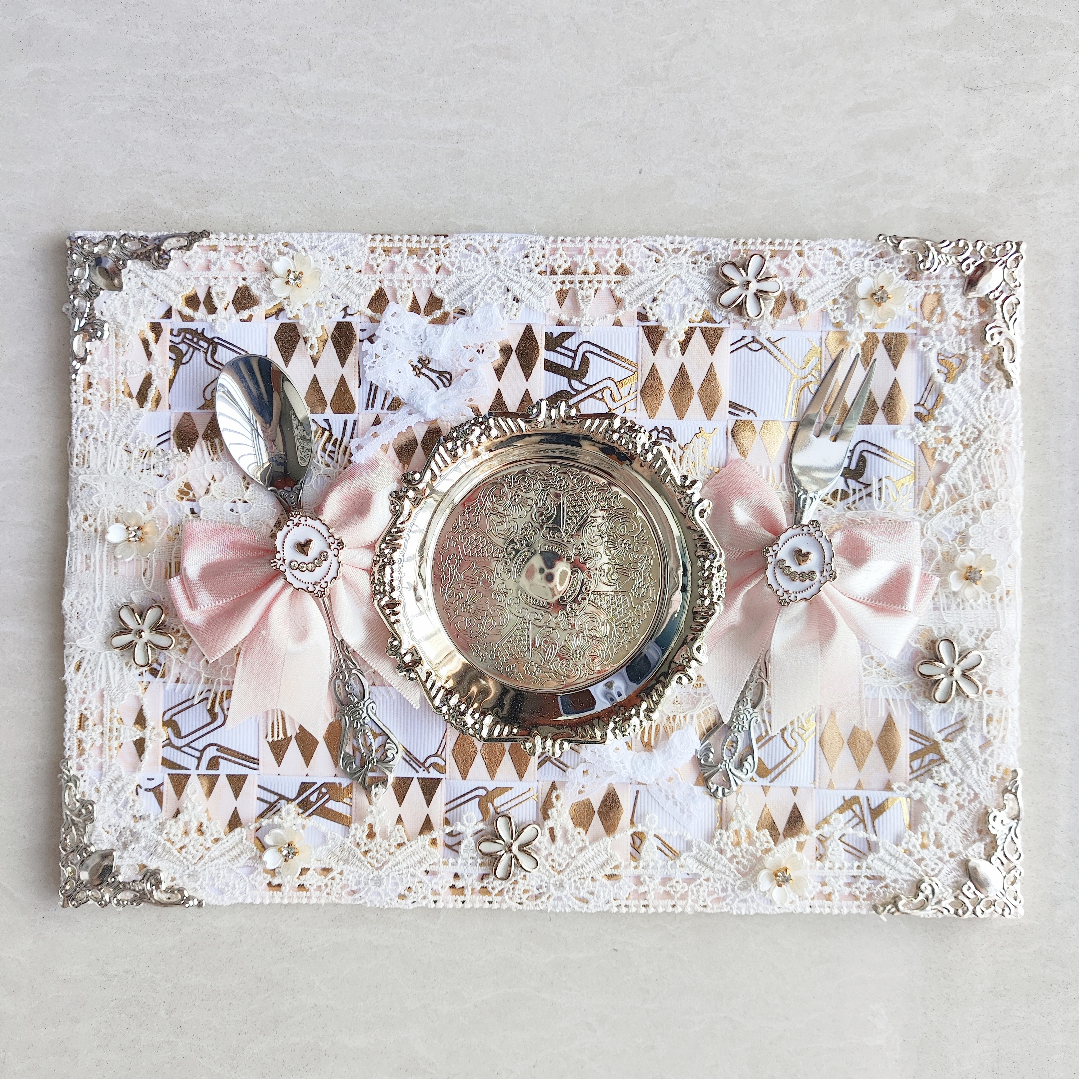 【成品现货】餐盘痛板b5丝带痛27×19 扎包谷美 深空光夜恋与未定