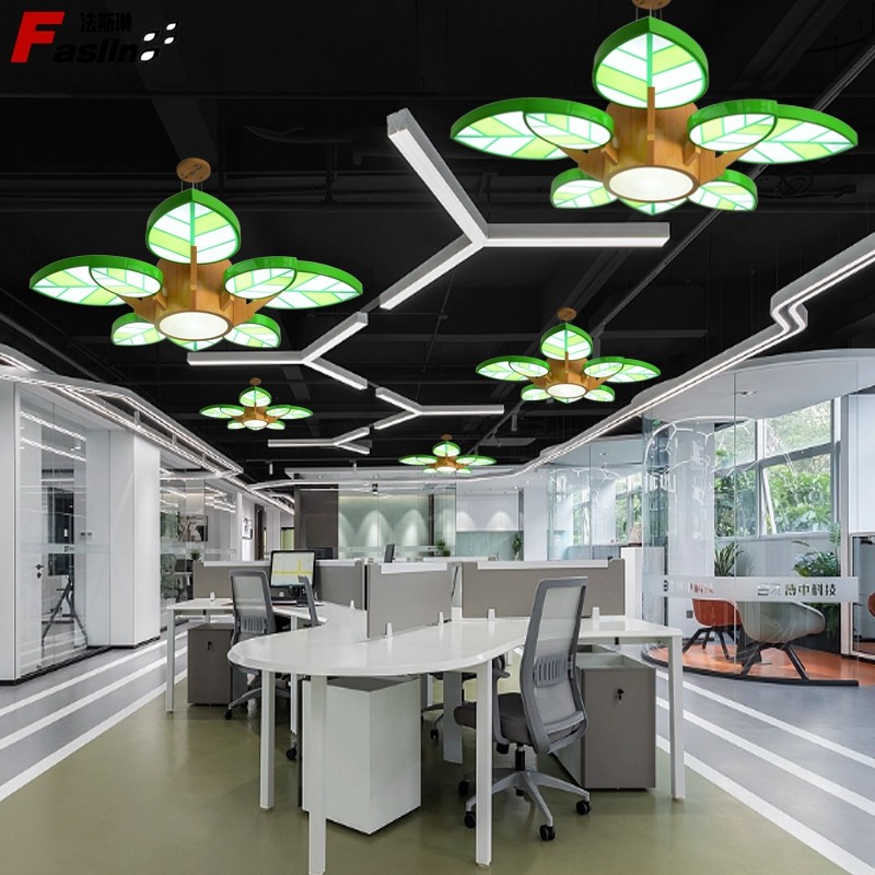 法斯琳创意大树灯办公室幼儿园游乐园图书室餐厅大厅装饰造型灯具