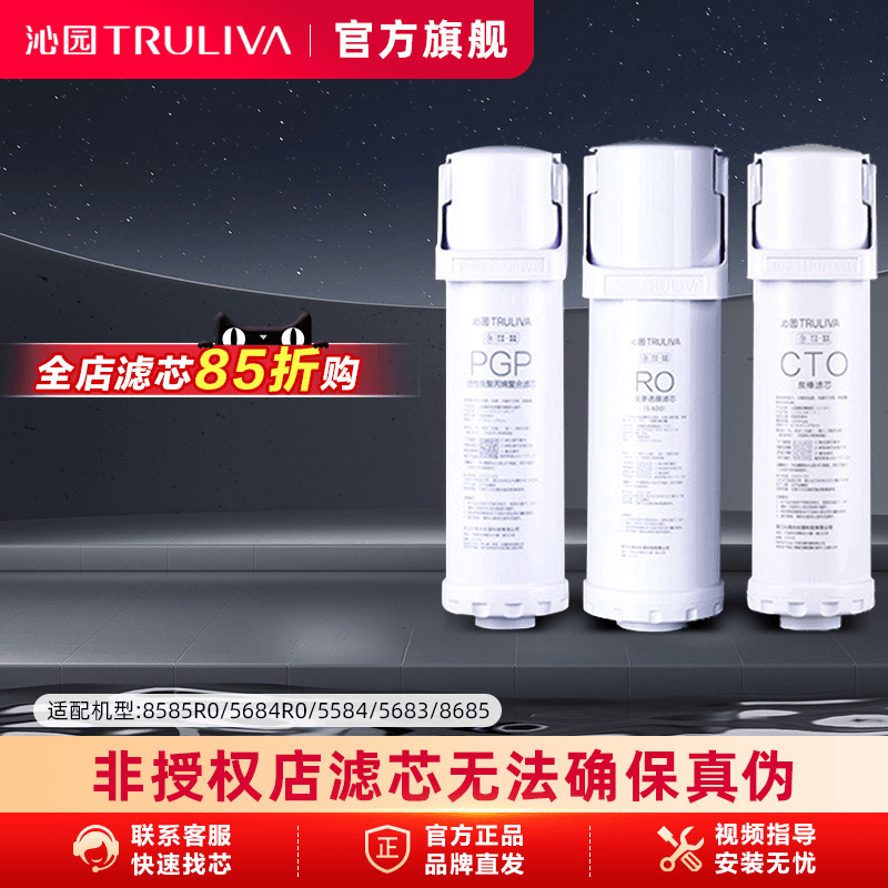 沁园净水器滤芯8585活性炭净饮机