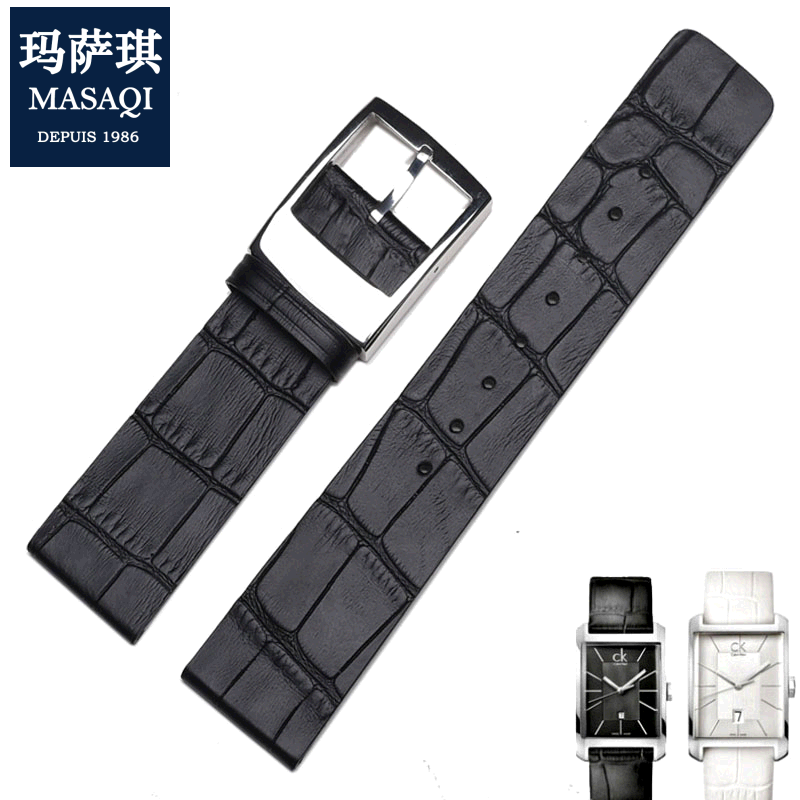 适合CK表带K2M231真皮表带