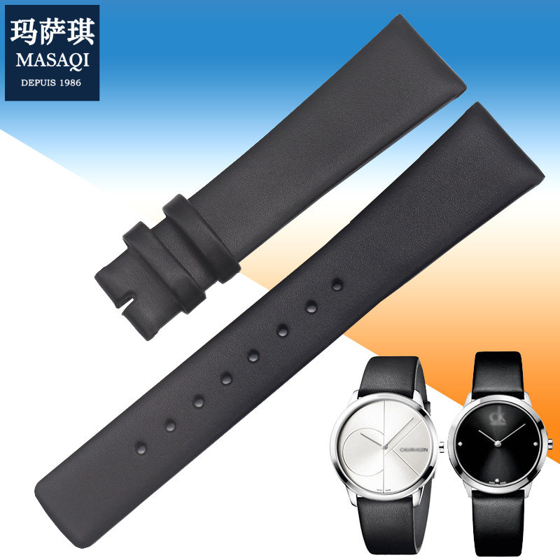 适合CK表带K3M211K3M牛皮表带