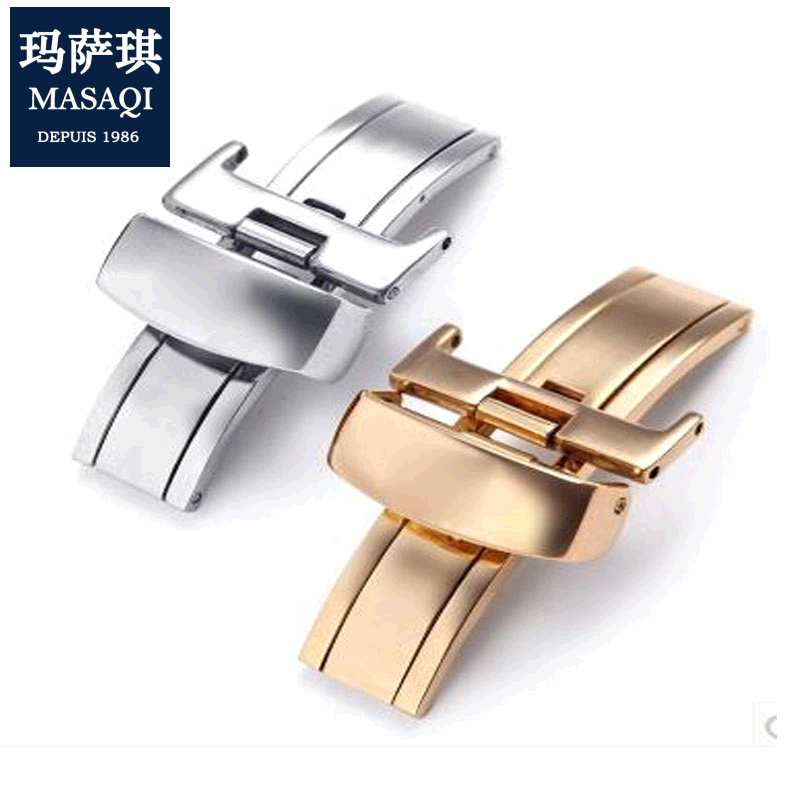 适合天梭T065430皮带手表扣