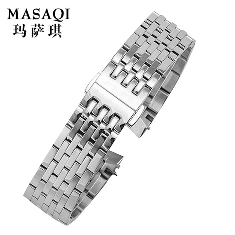 适配天梭力洛克系列T41精钢表带