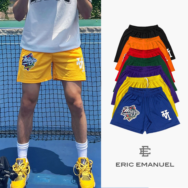 EE美式ins潮流爆款短裤男夏季透气速干网眼篮球运动四分裤不过膝,男装,休闲裤,淘宝优惠券,粉丝福利购,淘宝优惠卷