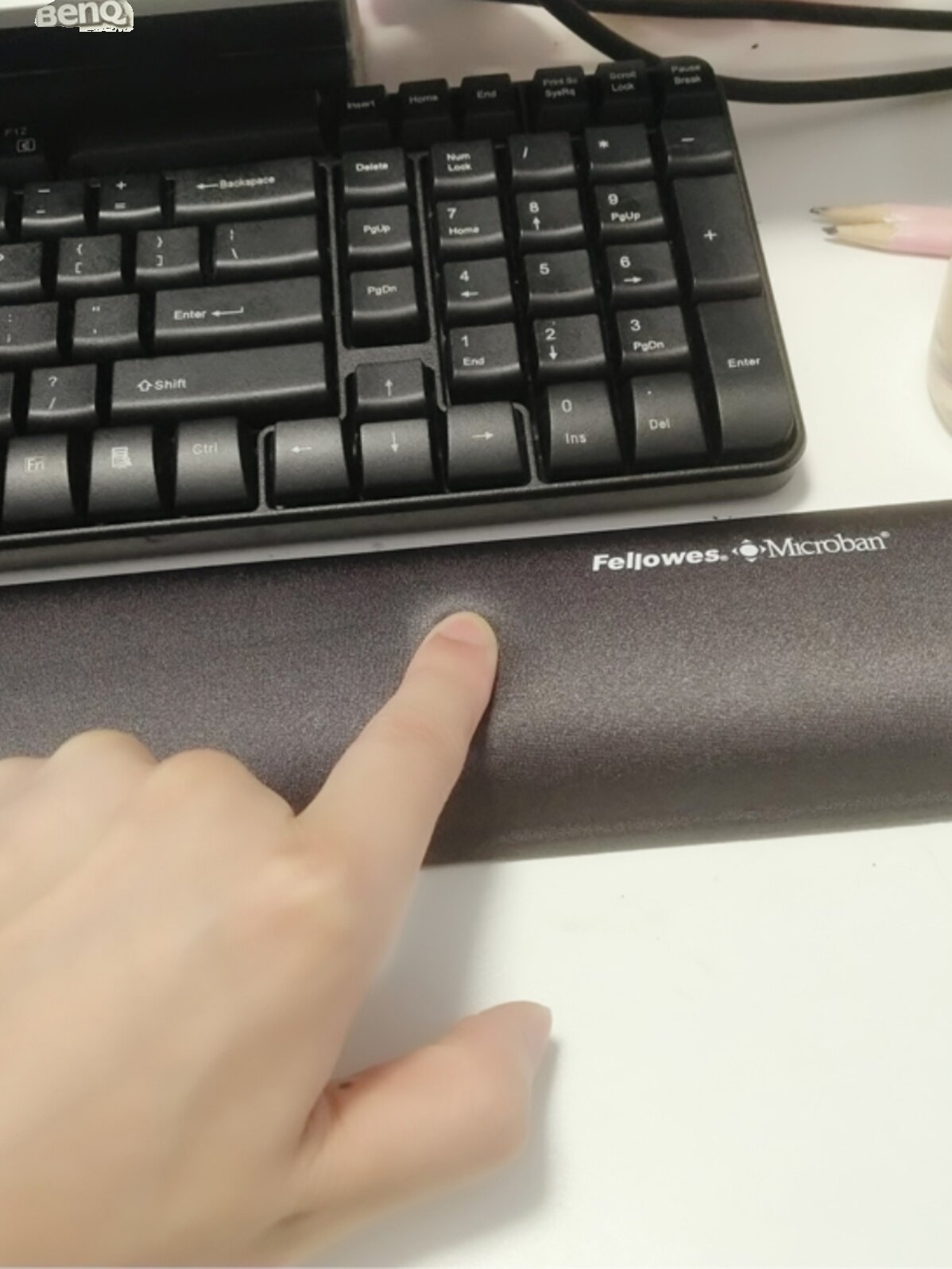 CLEARANCE FELLOWES VAN ROOSCH DESKTOP KEYBOARD PAD OFFICE NON-SLIP SILICONE WRIST REST KEYBOARD AND MOUSE RUBBER PADS