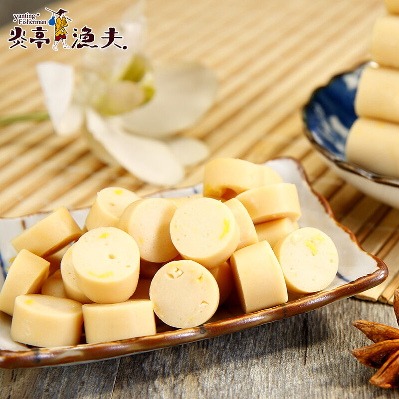 罐装宝宝辅食鱼支儿童1520g炎亭渔夫厂家直发鳕鱼肠拾捌号