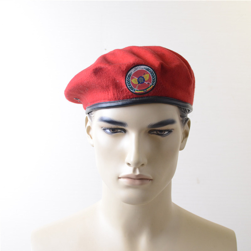 欧美时尚部队特种兵作战高质量仿羊毛军队学生拓展训练贝雷帽男士