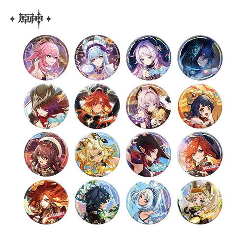 【原神官谷现货】原神主题系列徽章 玛薇卡基尼奇玛拉妮卡齐娜