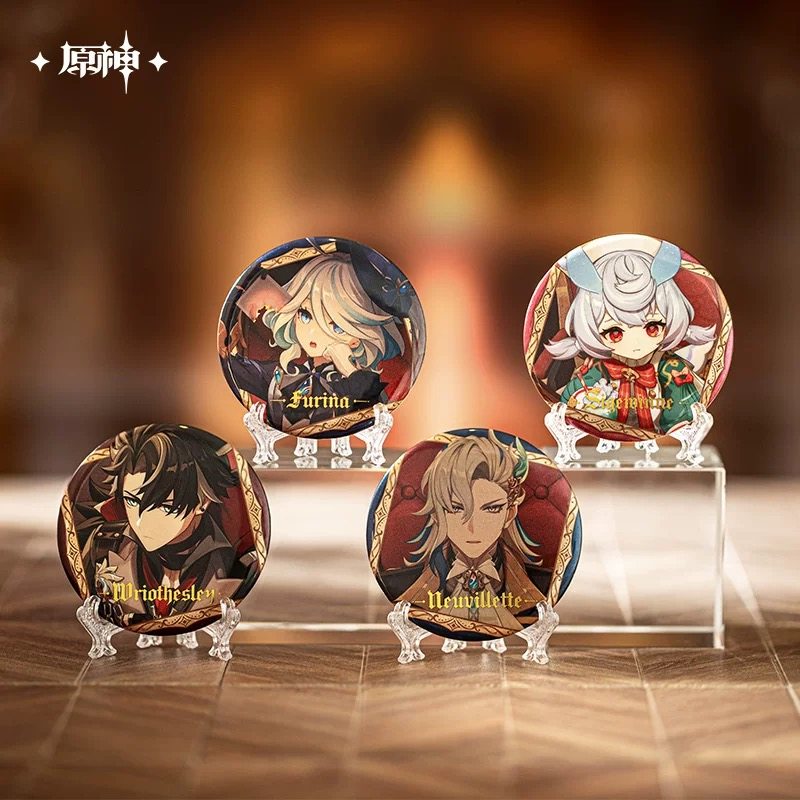【原神官谷】致终幕的欢宴系列盲盒徽章图片