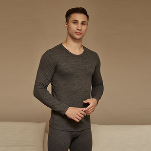 纯棉男女款秋衣秋裤套装青少年秋衣裤棉毛衫加厚加绒秋冬保暖内衣