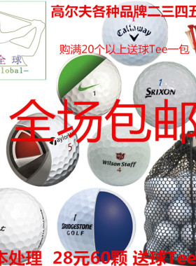 包邮 高尔夫球Titleist prov1 x 三层四层五层球 下场用练习比赛