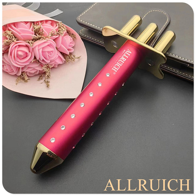 ALLRUICH正品磁叉磁义经络淋巴按摩排酸棒镶钻钛金稀土永磁按摩棒