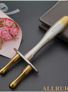 ALLRUICH正品黄金磁叉按摩棒磁疗排酸棒经络磁穴按摩棒磁性点穴棒