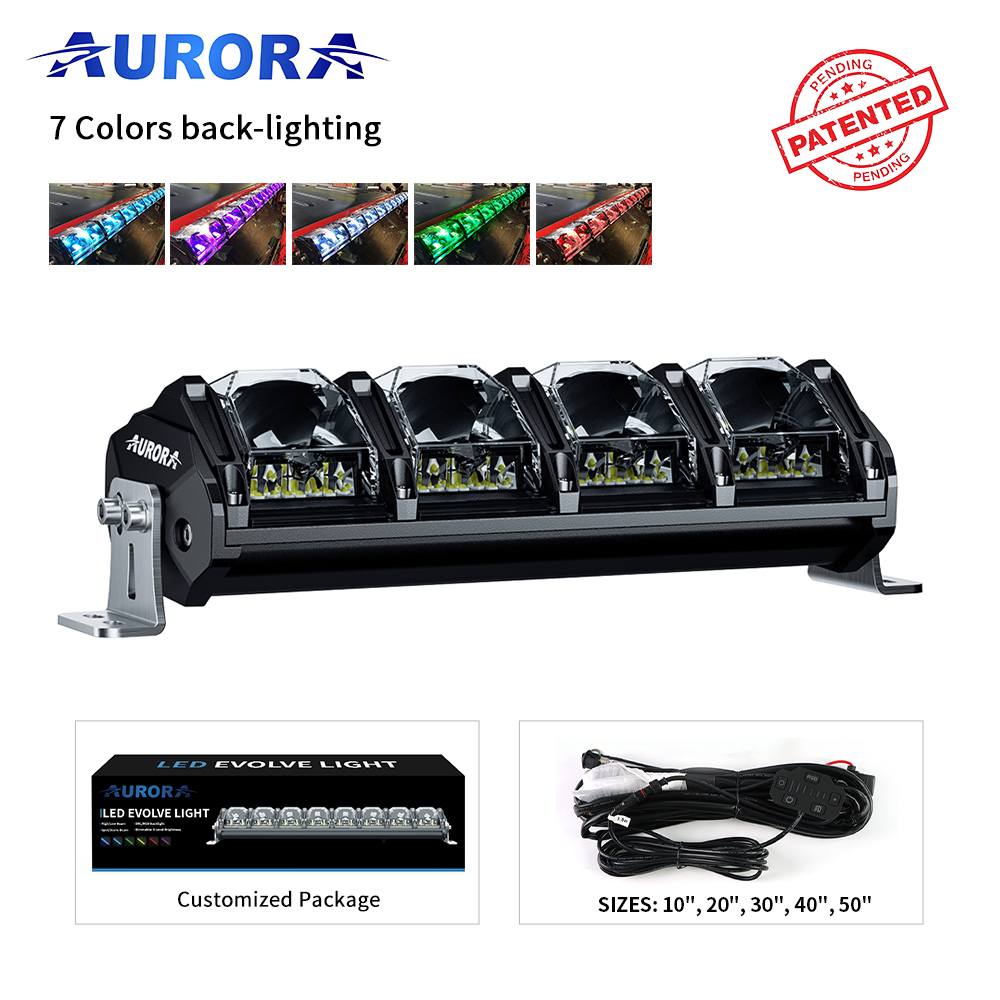 北极之光肾灯猛禽前杠灯七彩牧马人坦克硬派越野车灯升级车顶射灯