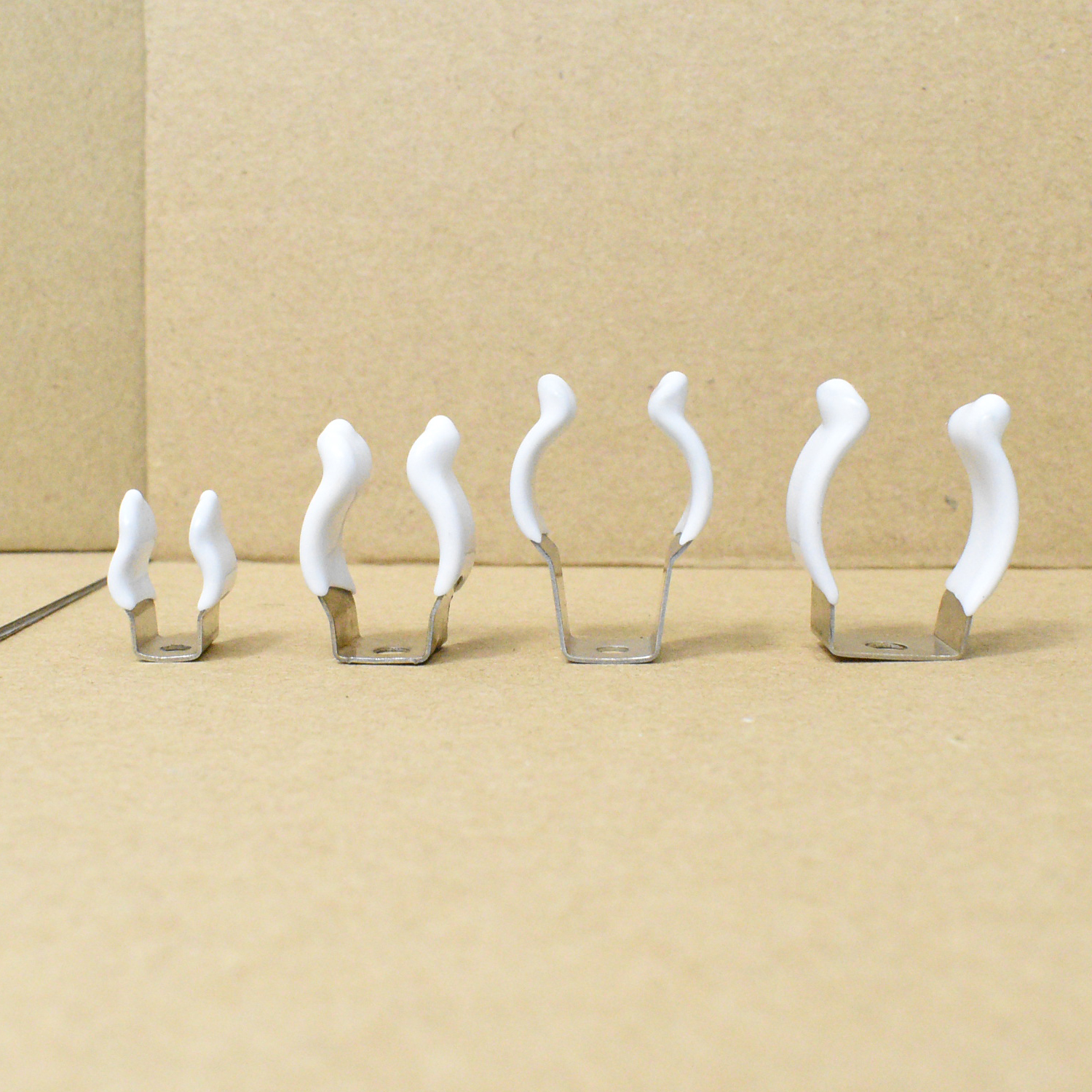 SUS304ourving户外使用白色卡扣