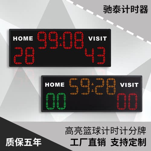 测试推荐简约INS篮球比分牌