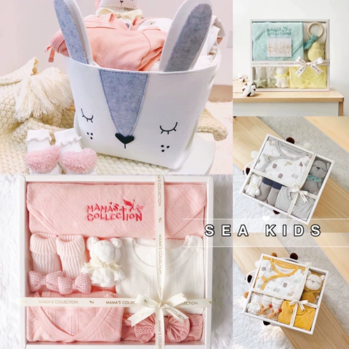 Настраиваемая вышивка!Коллекция Mama's Collection Новорожденная детская подарочная коробка полнолуний 100-дневный подарок