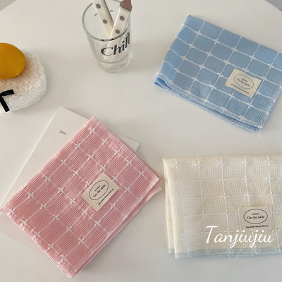 春夏小花朵提花餐巾布装饰盖布