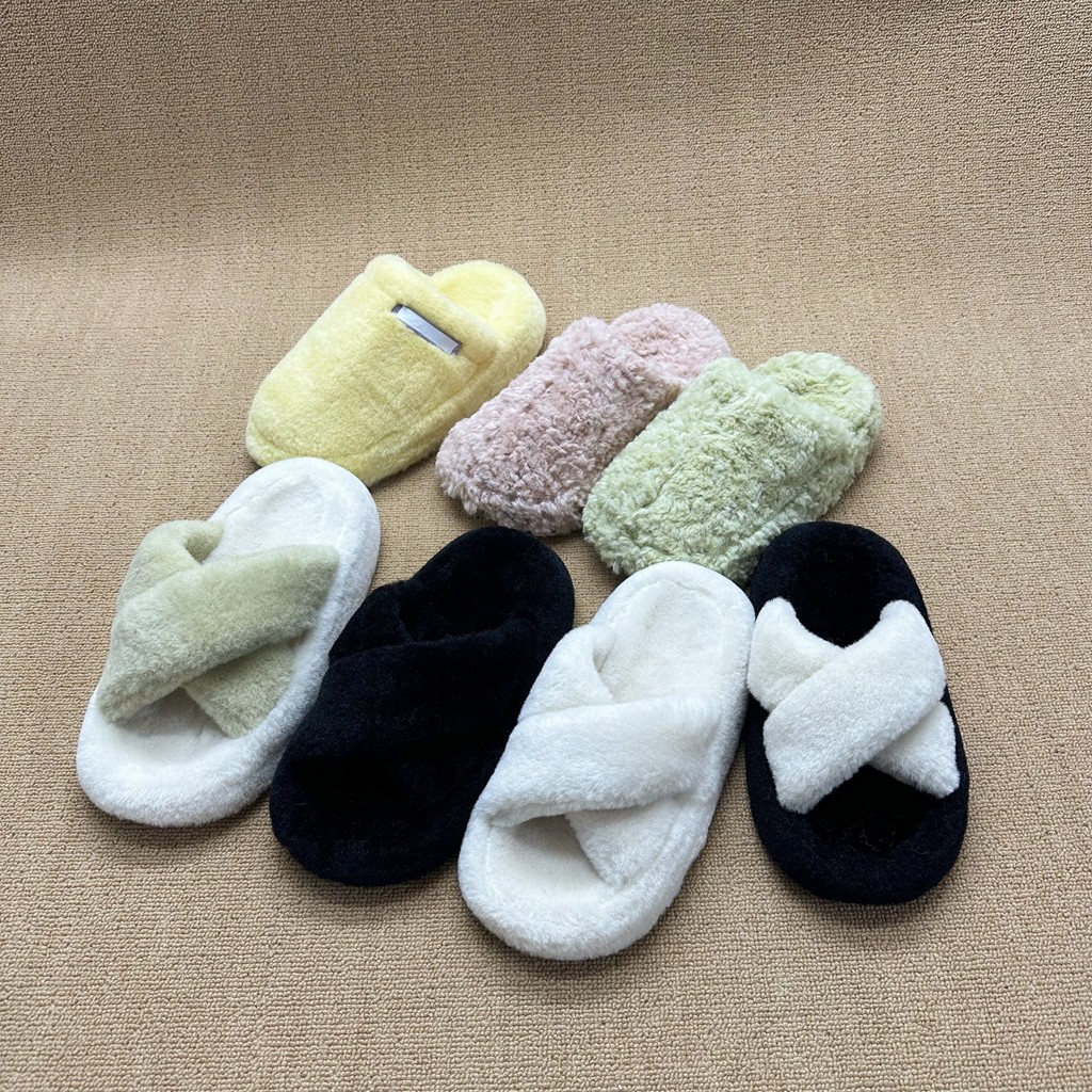 秋冬毛毛拖鞋女ins高级感慵懒感
