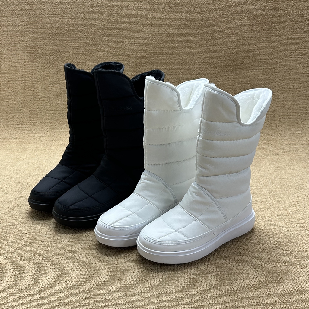 长筒雪地靴女加绒保暖防水百搭冬