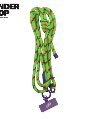 SONDER SHOP OFFWINTER太空系列 编织手机挂绳 多巴胺色系穿搭